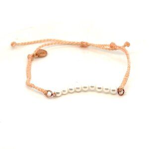 Pura Vida 9-Pearls Braid Bracelet